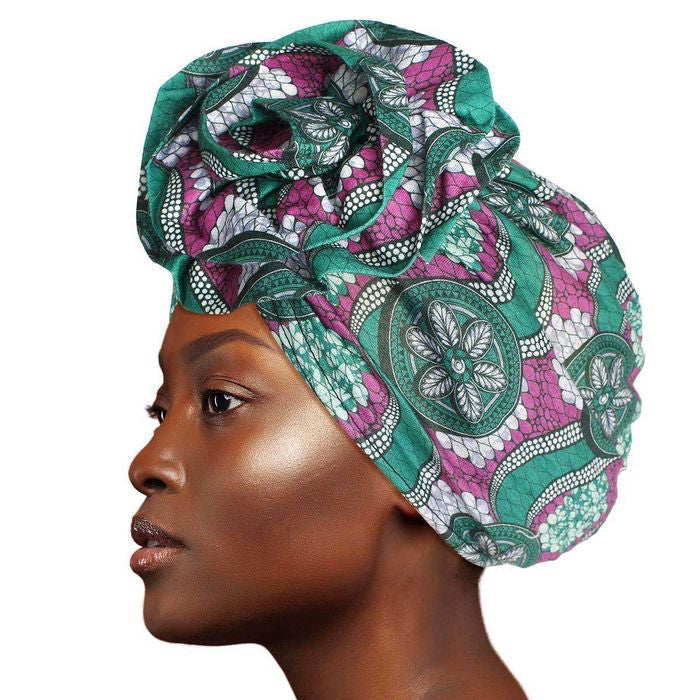 Tribal Flower Knot Turban