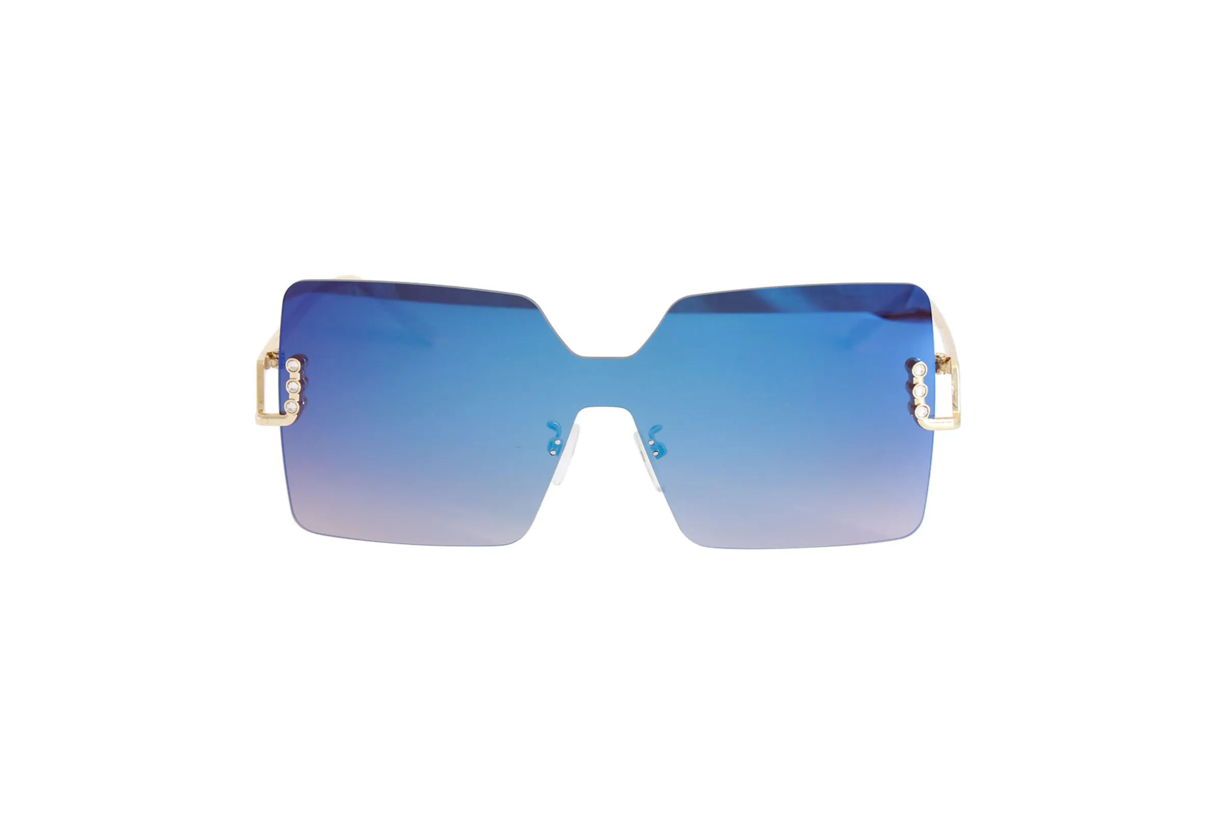 One Piece Square Sunglasses