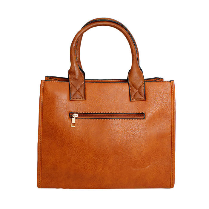 Purse Soft Grain Satchel Bag for Women