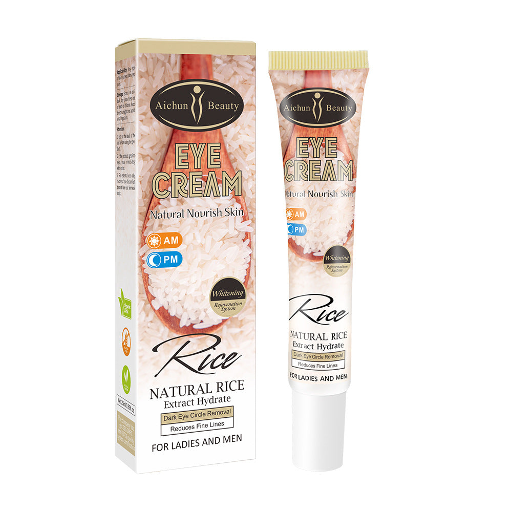 Rice Eye Cream To Remove Eye Bags And Dark Circles To Fade Fine Lines And Firming Eye Care Eye Cream