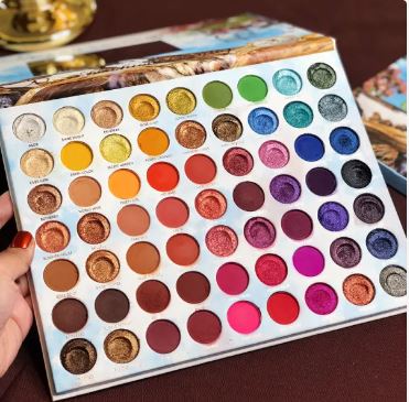 63 Color Waterproof Eye Shadow Plate