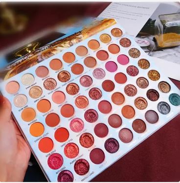 63 Color Waterproof Eye Shadow Plate