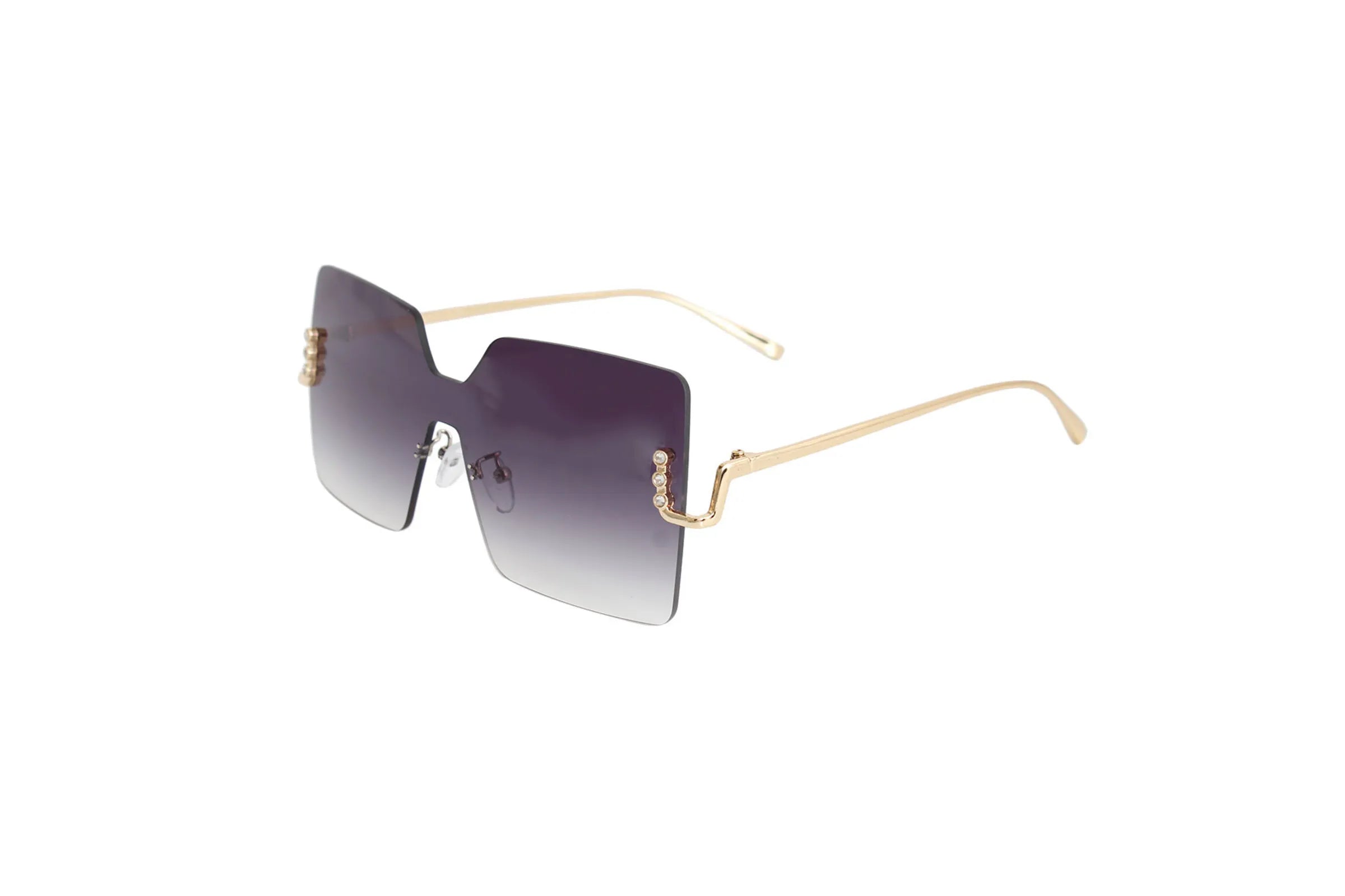 One Piece Square Sunglasses