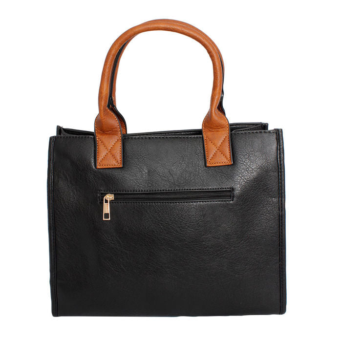 Purse Soft Grain Satchel Bag for Women