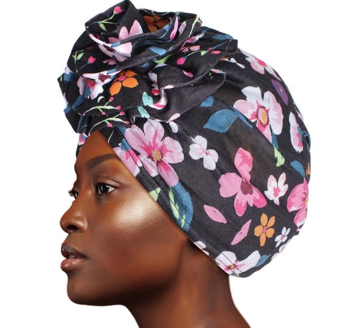 Floral Flower Knot Turban