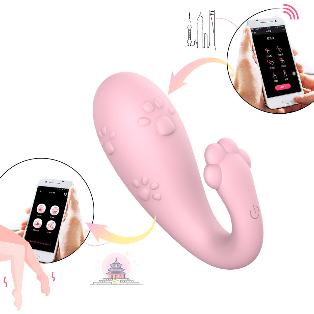 8 Speeds Monster Shape Vibrator APP Bluetooth Wireless Control G-spot Vibrating Egg Dildo Adult Games Sex Toys