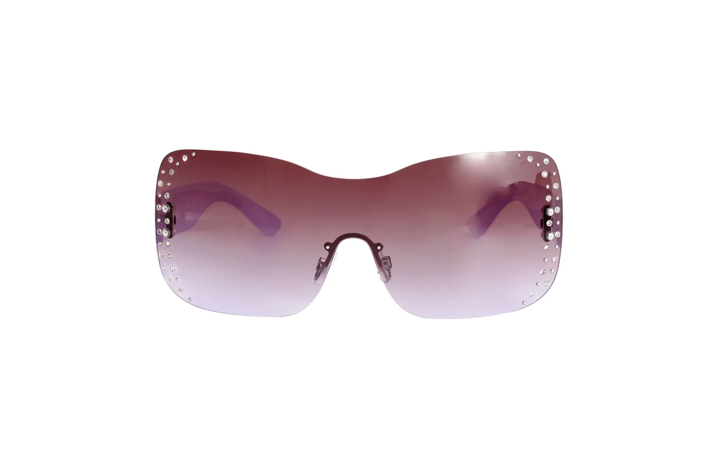 Rimless Butterfly Sunglasses