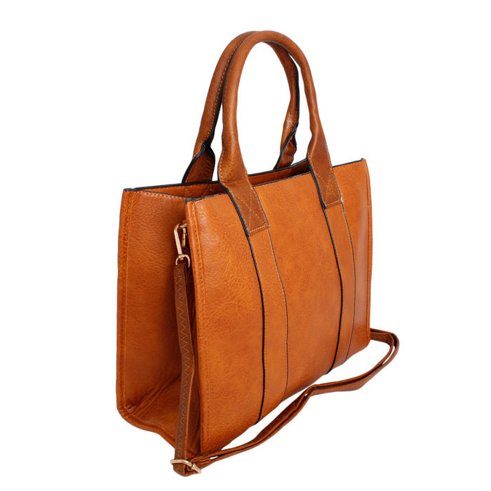 Purse Soft Grain Satchel Bag for Women