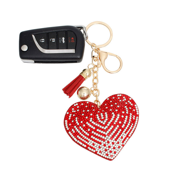 Heart Keychain Clip