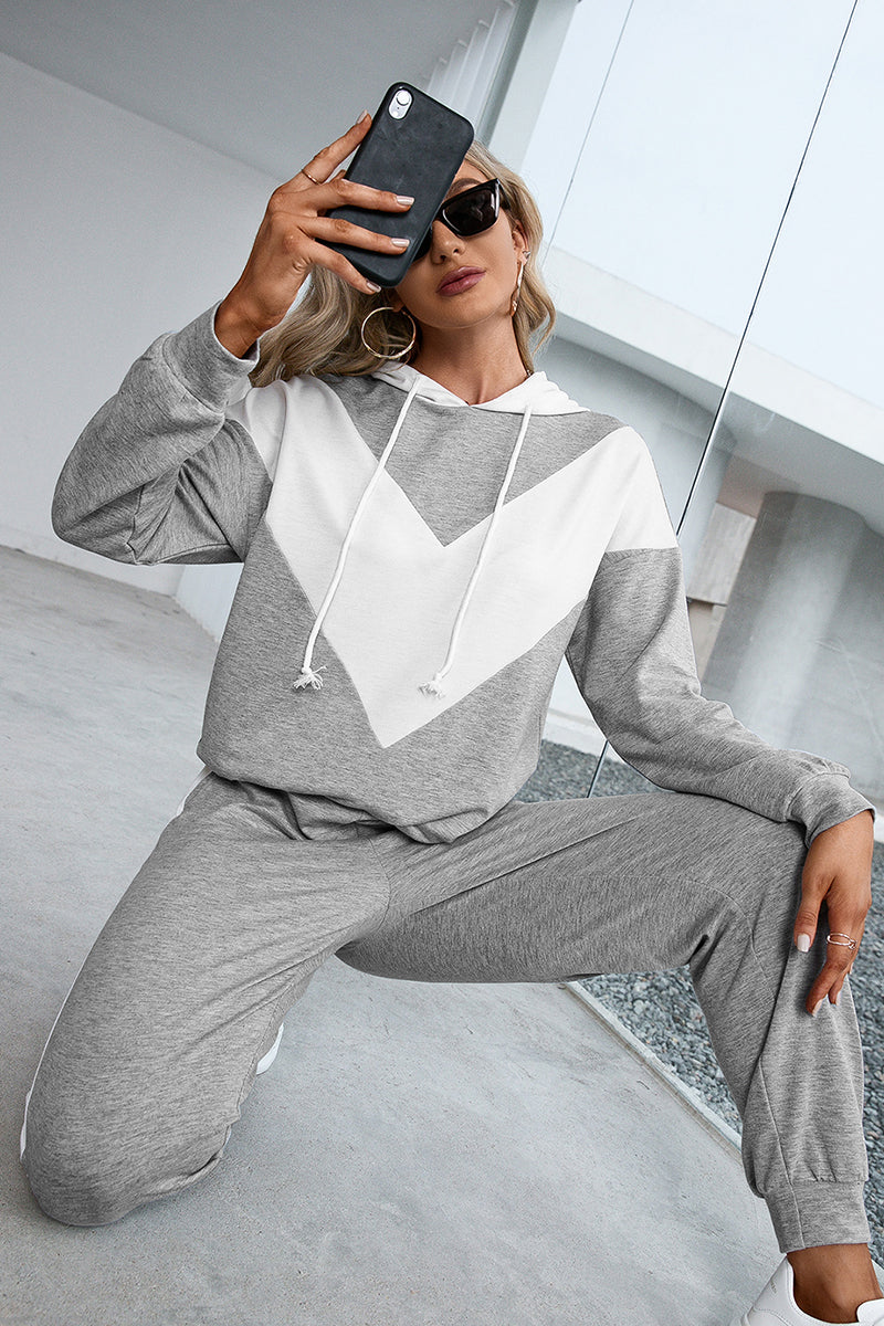 Ivy Lane Dropped Shoulder Hoodie and Long Pants Set