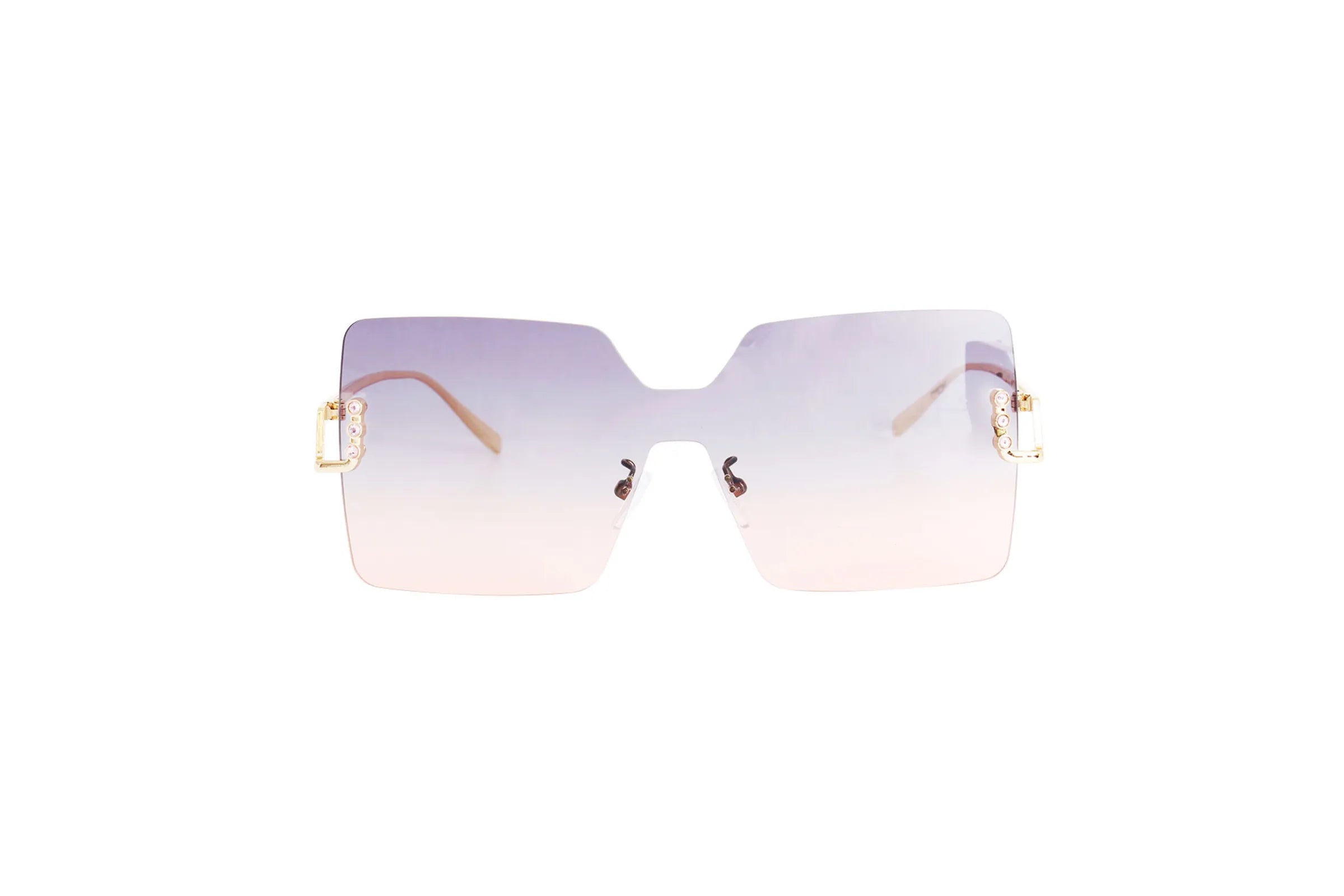 One Piece Square Sunglasses