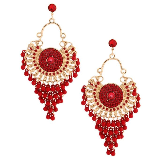 Beaded Mandala Earrings