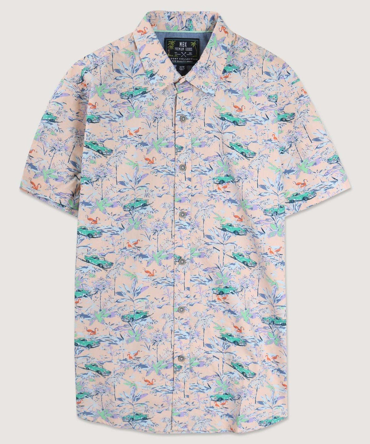 Men's Pink havana shirt