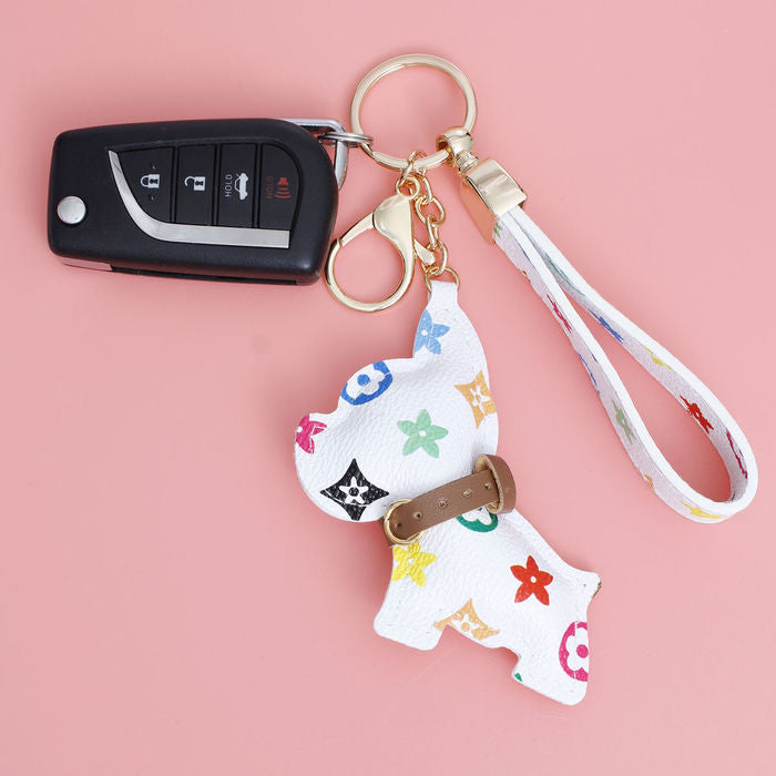 dog keychaain, keychain clip, key holder clip