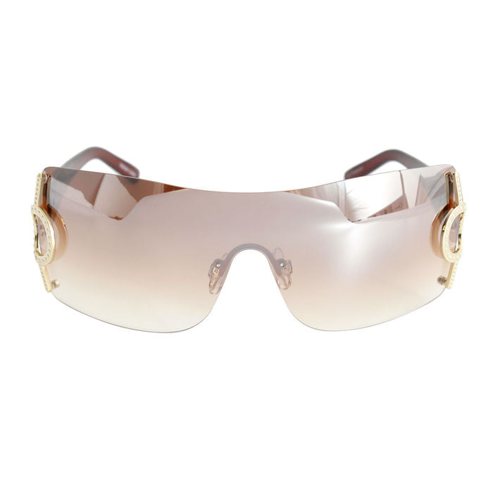 Tint Color Gold Circle Sunglasses