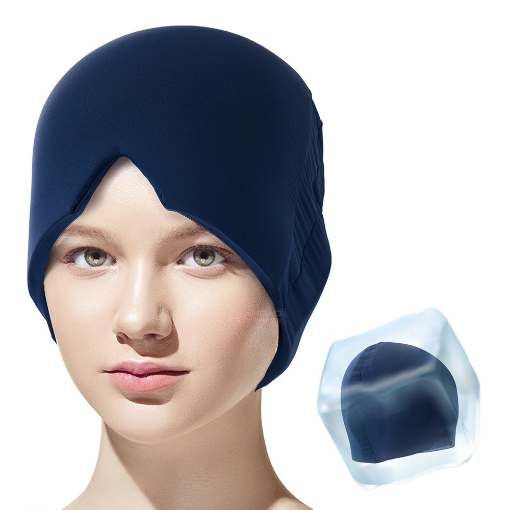 Migraine Cold Hot Compress Headgear Headache Hat Retractable Ice Gel Headache Relief Cap