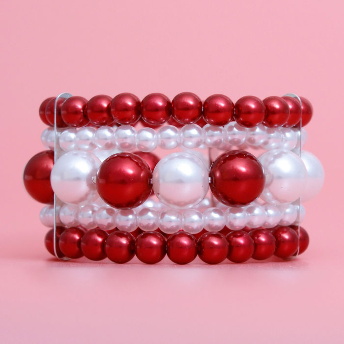 Bracelet Stacked Pearls for Women