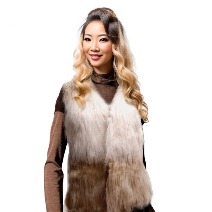 Faux Fur Fashion Vest