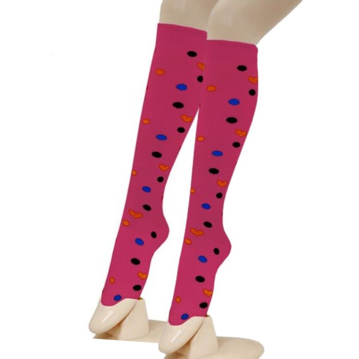 Hearts and Spots Knee Socks