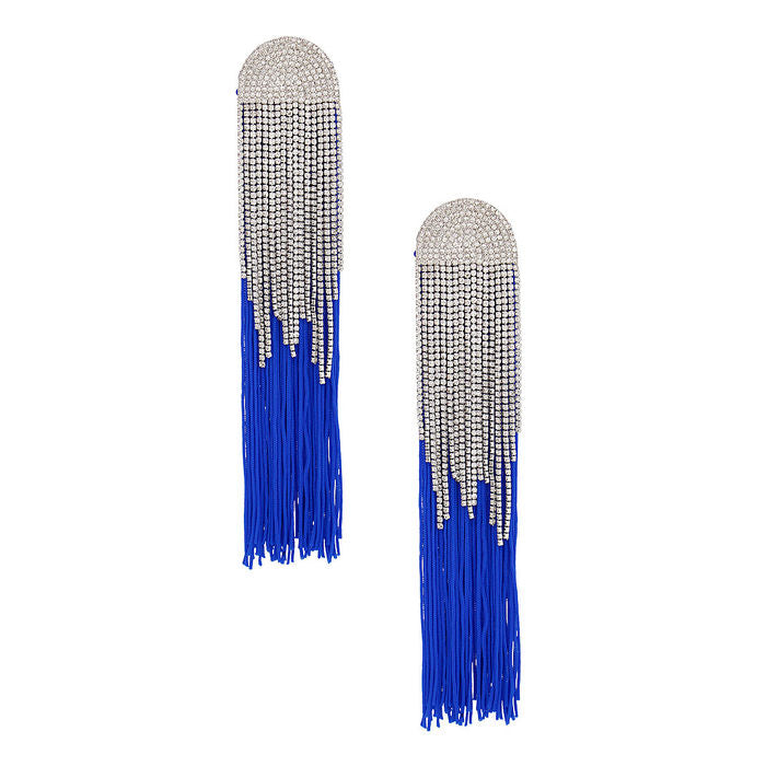 Tassel Long Fringe Glam Earrings for Women