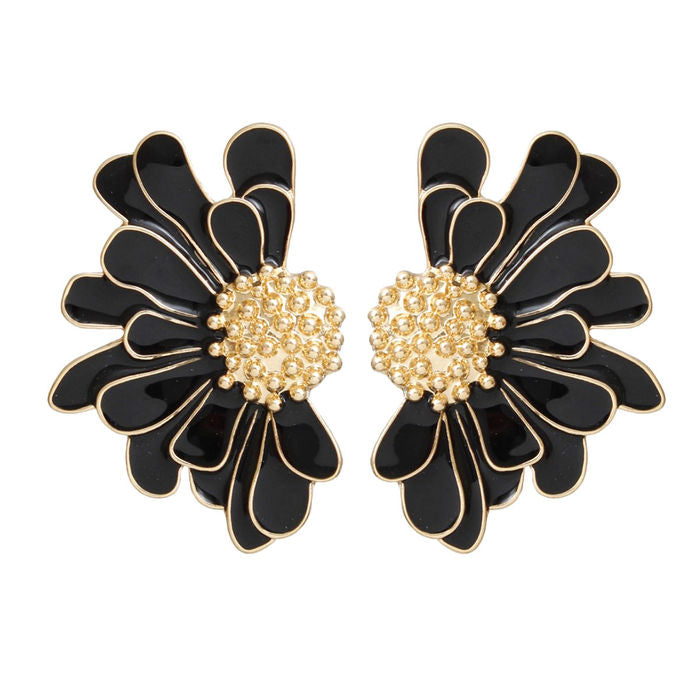 Studs Tropical Flower Earrings for Women