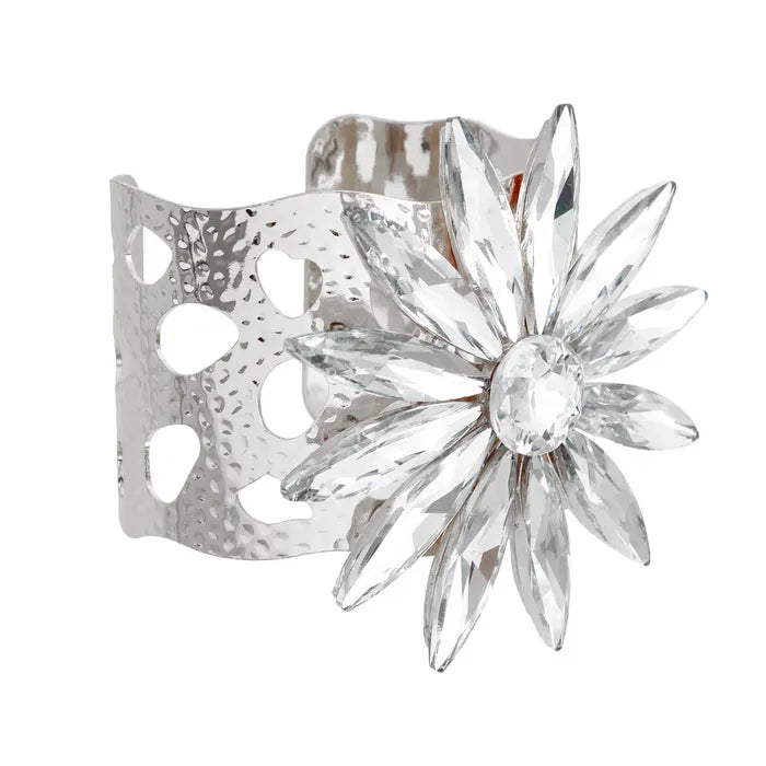 Flower Open Cuff