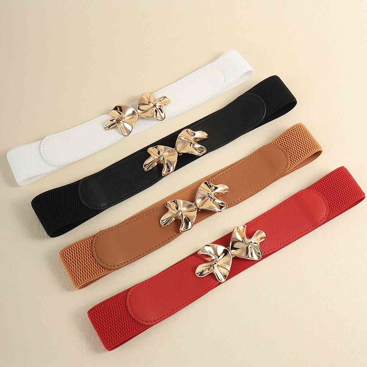 elastic belt, alloy belt, buckle elastic belt